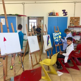 "Farben-Spiel" - Kreativworkshop - Jugendkunstschule Magdeburg