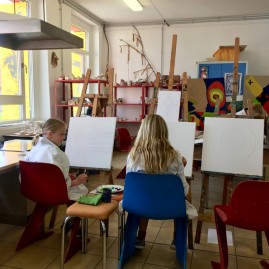 "Farben-Spiel" - Kreativworkshop - Jugendkunstschule Magdeburg
